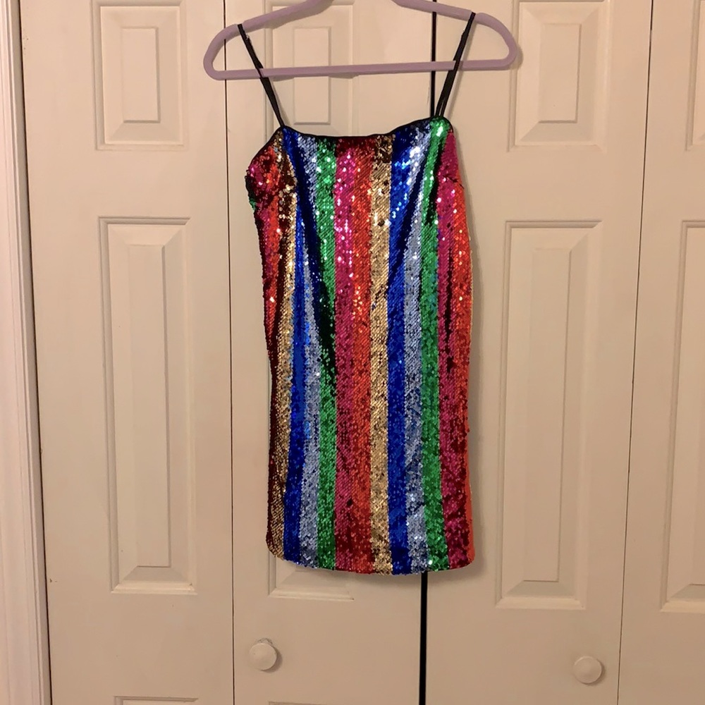 Rainbow dress